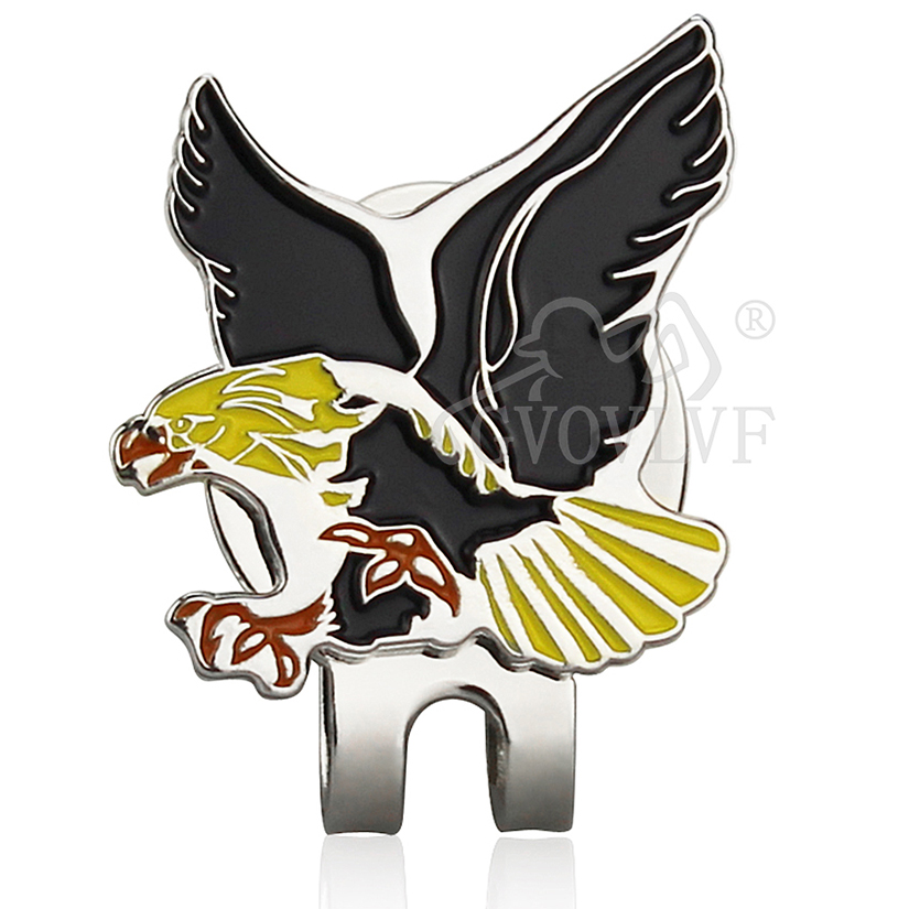 1pc Yellow Eagle Golf Hat Clip – обзор и цена Women'S Golf Accessories