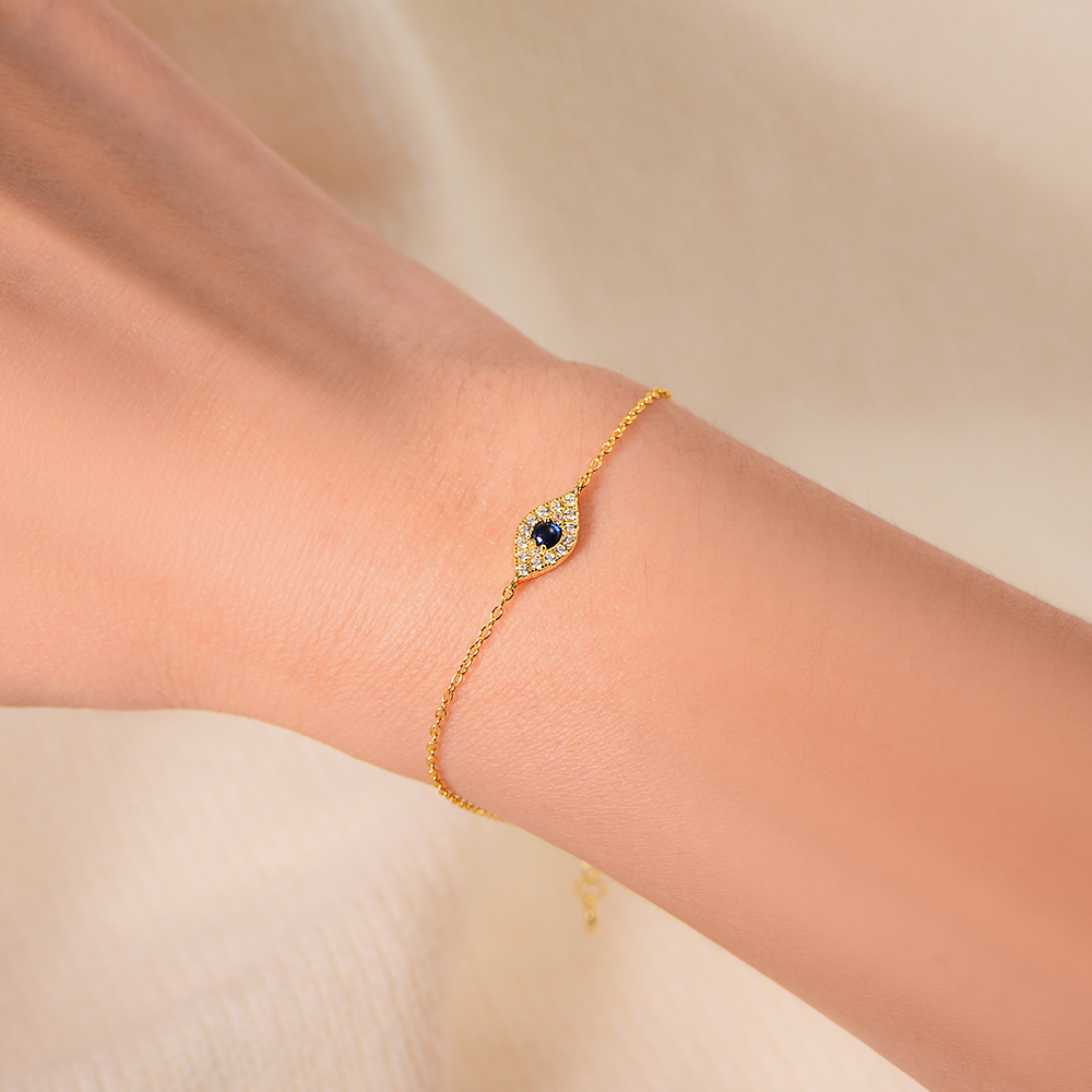 Dainty Evil Eyes anklet Adjust – обзор и цена Evil Eye Bracelet